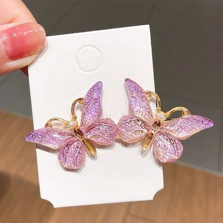 Butterfly clips hairstyles