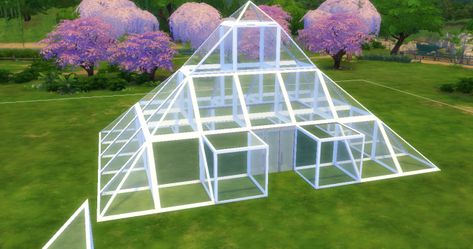 TS4 Download: Skylight Roof Pieces Sims 4 Greenhouse, Sims 4 Roof, Sims4 Builds, Crop Tops For Kids, Kitchen Objects, Roof Windows, Sims 4 Cc Makeup, Colonial Style Homes, Sims Building