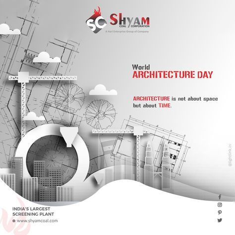 Architecture Day Creative Ads, World Architecture Day Poster, World Architecture Day, Architecture Day, Office Wall Design, Bmw Design, Story Background, World Architecture, Bible Quotes Telugu