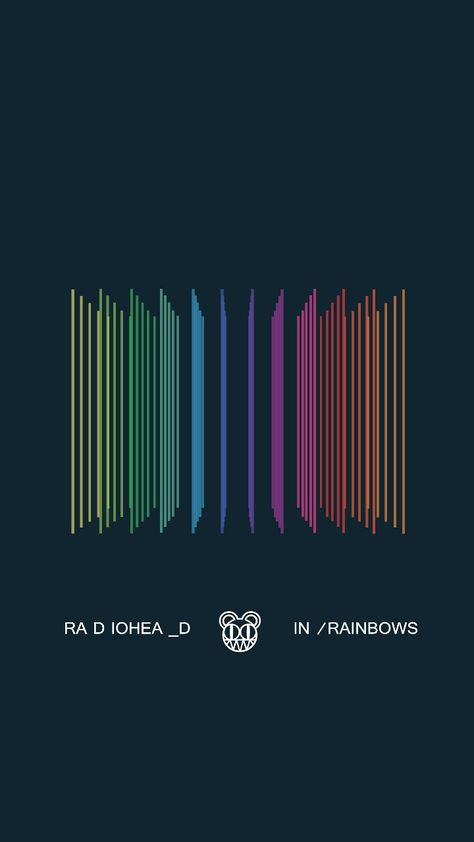 In Rainbows Radiohead Wallpaper, Radiohead Wallpaper Iphone, In Rainbows Radiohead, Radiohead Wallpaper, Cher Wallpapers, Radiohead In Rainbows, Radiohead Poster, In Rainbows, Weird Design