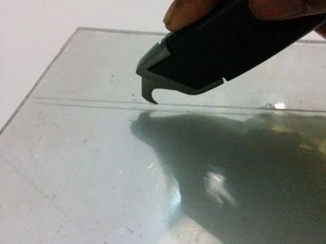 How to Cut Acrylic Sheets : 3 Steps - Instructables How To Cut Plexiglass Diy Simple, How To Cut Acrylic Sheets, How To Cut Acrylic, Vinyl Table Covers, Paint Chip Art, Vinyl Table, Chip Art, Acrylic Ideas, Paint Chip