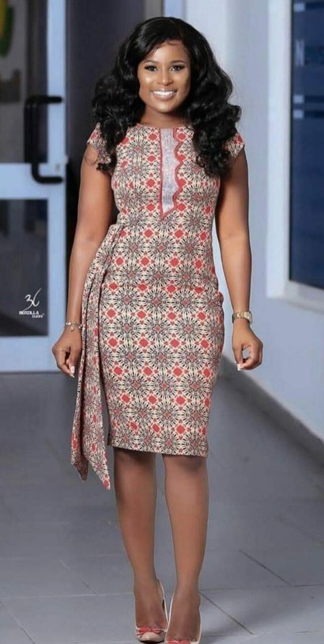 African Dress For Ladies, Short Gown Styles, Ankara Short, Dress For Ladies, Stylish Naija, African Party Dresses, Ankara Short Gown Styles, Long African Dresses, Ankara Dress Styles