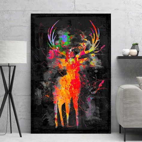 Lion Kingdom, Abstract Lion, Disney Canvas, Banksy Canvas, Canvas Wall Hanging, Disney Artwork, Framed Abstract, Cross Paintings, Animal Posters