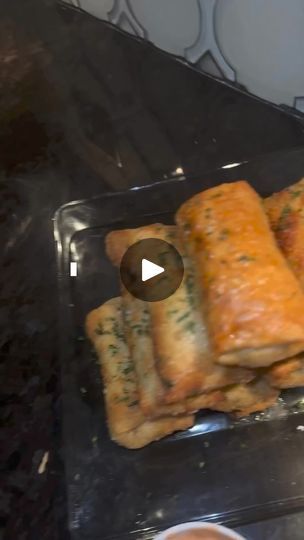 Seafood Spinach Dip Egg Rolls🤤 Ingredients is in the comments below 👇🏼 | Seafood_Network Seafood Spinach Dip, Spinach Dip, Egg Rolls, Spinach, Seafood, Dip, Egg, Rolls