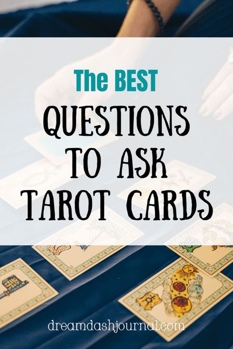 The ultimate best list of tarot questions to ask. How to phrase tarot questions, how your mindset affects a tarot reading, and much more tarot wisdom for beginners. #tarot #psychicreading #tarotcards… Learn Tarot Card Reading, Tarot Questions To Ask, Questions To Ask Tarot Cards, Tarot Basics, Beginning Tarot, Tarot Questions, Karma Spell, Beginners Tarot, Best Questions To Ask