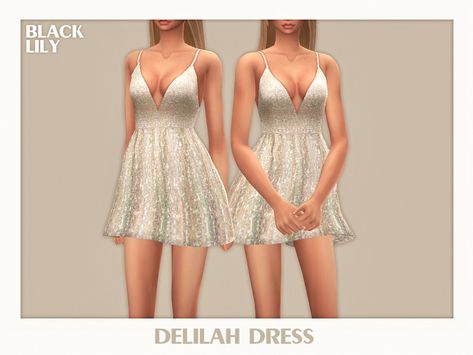 Sims 4 Cc Homecoming Dress, Sims 4 Homecoming Dress, Sims 4 Cc Dresses Formal Short, Prom Dress Sims 4, Sims 4 Prom Dress, Sims 4 Prom Dress Cc, Flowy Short Dress, Clothes Cc, Sims 4 Cc Download