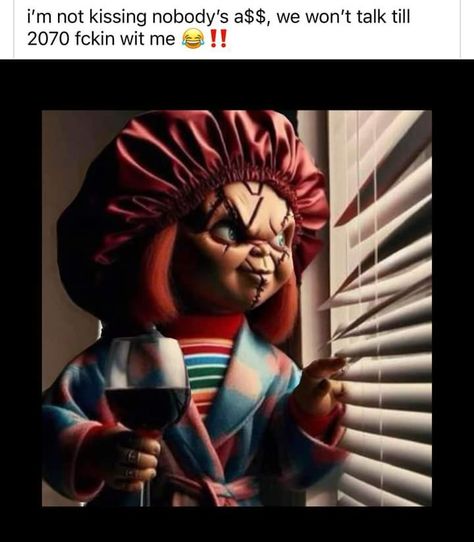 Chucky Memes Hilarious, Scary Chucky, Early 2000s Cartoons, Chucky Movies, Chucky Horror Movie, Chucky Tiffany, Horror Movies Funny, Chucky Doll, Bride Of Chucky