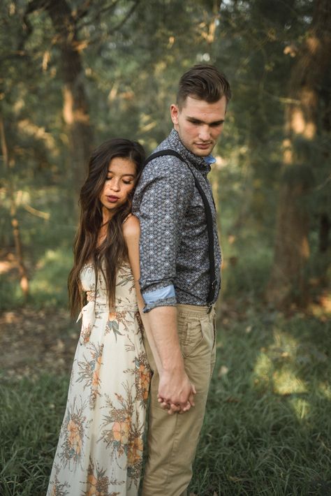 Stranger Session Photoshoot, Stranger Photo Sessions, Stranger Session Photography, Elegant And Timeless Wedding, Hermann Park, Golden Hour Photos, Houston Photography, Couples Shoot, Engaged Couple