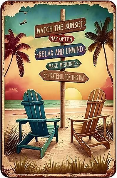 Amazon.com: Retro Tin Signs Beach Room Decor Vintage Beachy Bedroom surfboard Wall decor 12x8 Inches Sign For Surfer Girl Aesthetic : Home & Kitchen Florida Sign Aesthetic, Pray For Surf Tapestry, Beach Arrow Signs, Surfer Girl Aesthetic, Surfers Paradise Sign, Beach House Signs Overstock, Beach Room Decor, Beachy Bedroom, Retro Tin Signs