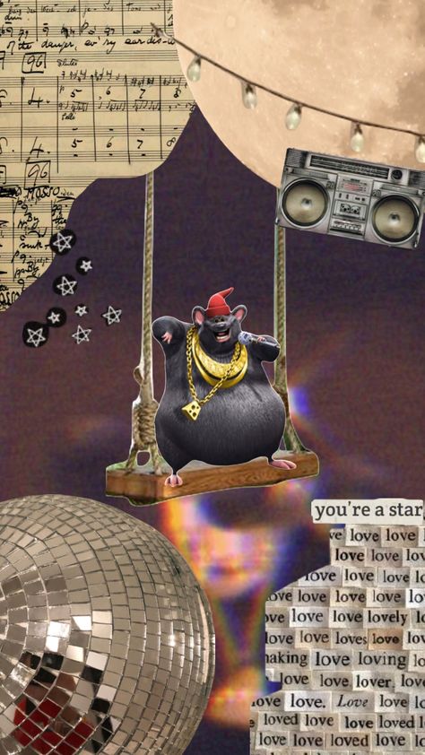 Bigge Cheese Rat, Biggie Cheese Wallpaper, Biggy Cheese Rat, Cottagecore Music, Quandale Dingle, Biggie Cheese, Ray Ray, Cheez It, Wallpaper Ideas