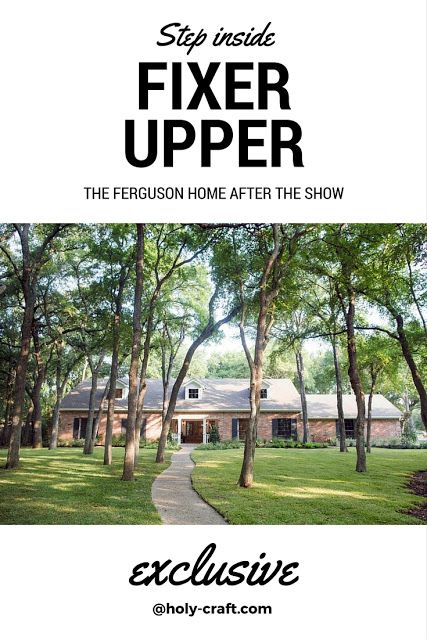 An inside look at a home featured on HGTV's hit show Fixer Upper to see what it looks like after the clients move in. Building Roots Hgtv, Fixxer Upper, Fixer Upper Tv Show, Magnolia Farms Fixer Upper, Fixer Upper Joanna, Gaines Fixer Upper, Fixer Upper Homes, Fixer Upper Living Room, Joanna Gaines Farmhouse