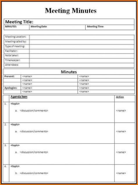 Meeting Notes Template Meeting Notes Printable, Meeting Minutes Template, Meeting Notes Template, Sign In Sheet Template, Note Taking Strategies, Effective Meetings, Meeting Minutes, Meeting Agenda Template, Sign In Sheet