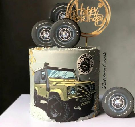 Cake Designs For Men, Car Cakes For Men, Bf Bday, Jeep Cake, Bf Birthday, Cake For Dad, Cars Theme Cake, Cake Design For Men, Melon Cake