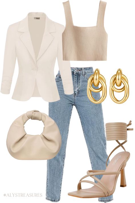 Effortlessly blend comfort and sophistication with this casual elegant look.Complete the look with with heels and minimalist accessories for a timeless yet relaxed vibe that transitions seamlessly from day to night. Tags:  Womens Fashion ,Fashion Inspiration ,OutfitIdeas Style Inspo ,FashionTrends ,StreetStyle, ChicOutfits ,Women Style ,Fashionista Elegant Lunch Outfit, Cute Vegas Outfits, Elegant Lunch, 2025 Outfits, Vegas Outfits, Young Adult Fashion, Outfits Bonitos, Lunch Outfit, Super Woman