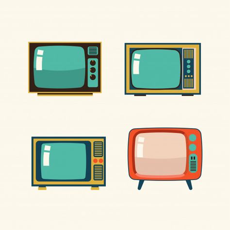 Mirror Vector, Film Box, Box Illustration, Old Film, Retro Radios, Ornament Template, Vector Art Design, Free Hand Drawing, Vintage Icons