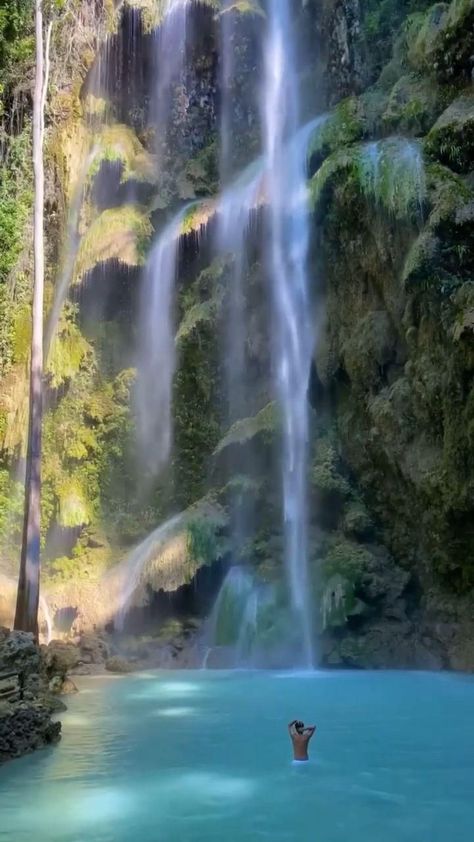 Nothing but the sound of drizzling waters in Tumalog Falls, Cebu [Video] in 2022 | Travel photography, Beautiful places to travel, Asia travel guide Philippines Scenery, Tumalog Falls, Tokyo Places, Mount Mayon, Oslob Cebu, Pakistan Beauty, Water Colours, Asia Travel Guide, Asia Destinations