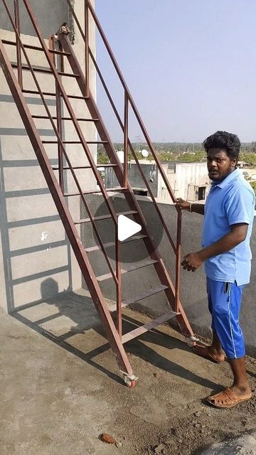 Manikandan Chellam on Instagram Folding Stairs, Super Tips, Window Grill Design Modern, Temperature Chart, Folding Ladder, Window Grill Design, Window Grill, Metal Furniture Design, Kitchen Interior Design Modern