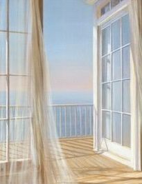 An Open Window, French Windows, Beach Living, Window View, Open Window, Ocean Breeze, Through The Window, Remodel Bedroom, Sea Breeze