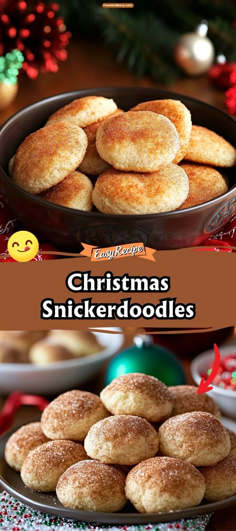 Christmas Snickerdoodles Snickerdoodle Cookies Betty Crocker, Dessert Recipes For A Crowd Parties, Snickerdoodle Sugar Cookies, Quick New Years Eve Food, Small Batch Snickerdoodle Cookies, Snickerdoodle Variations, Christmas Snickerdoodle Cookies, Dessert Recipes Easy Quick 3 Ingredients, Snacks For Christmas Party