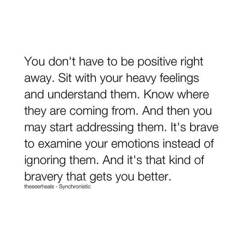 Synchronistic ��™ on Instagram: "Sometimes the bravest thing we can do is to face our emotions head-on. Take the time to understand them, sit with them, and address them in your own time." Living In Your Head, Head Quotes, Mental And Emotional Health, Health Matters, Mental Health Matters, What’s Going On, Emotional Health, Understanding Yourself, Your Head