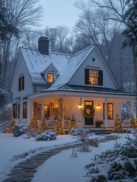 Cozy Home Aesthetic Exterior, Small Cozy Home Exterior, Little House Aesthetic, Vintage Cottage Exterior, Cute House Inside, Cute Home Exterior, Small Farmhouse Exterior, Cute Cozy House, Cute House Exterior