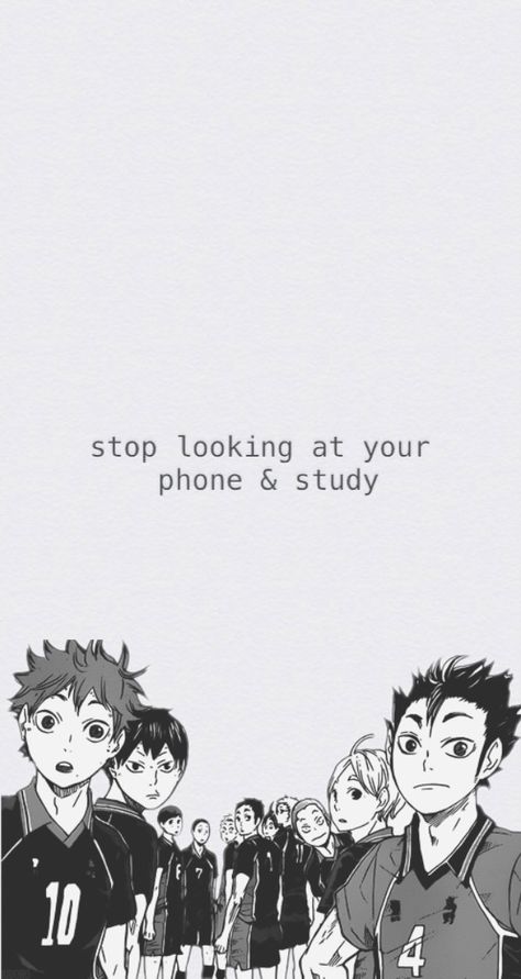 Anime Is My Life Wallpaper, Funny Anime Backgrounds, Its Locked Wallpaper Anime, Study Pfp Funny, Anime Inspirational Wallpaper, Anime Wallpapers With Quotes, Anime Study Motivation Wallpaper Iphone, Haikyu Motivation, This Is Not Your Phone Wallpaper