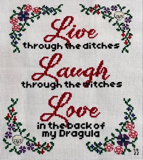 Creepy Crafts, Bestie Board, Handbags Patterns, Subversive Cross Stitch, Succulent Gardening, Thread Art, Crochet Inspo, Stitch Ideas, Cross Stitch Funny