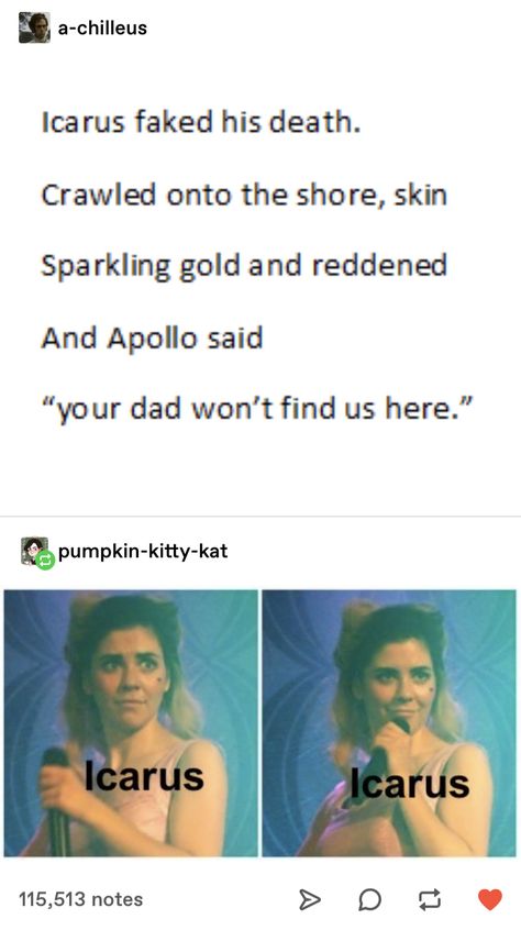 Apollo And Hades, Icarus Art Greek Mythology, Icarus X Apollo X Helios, Apollo And Hyacinth Tattoo, Greek Mythology Writing Prompts, Mythology Memes Funny, Two People Standing Pose, Greek Memes Mythology, Greek Gods Funny