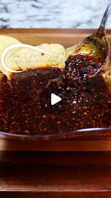 Karina Valladares on Instagram: "Salsa Macha de Aceite Casera Receta Hot Oil Sauce Easy Recipe. This is the perfect and spicy salsa that goes with almost everything 😋 It has an excellent spice that accentuates the flavor of any dish. Goes well with quesadillas, pozole, birria, caldos, huevos, tacos and more. I hope you enjoy this recipe. Please comment down below what recipe you will like to see next. Also, check out our YouTube Channel for the full video and for more delicious recipes. Link in Bio.

SALSA MACHA INGREDIENTS:
► Bunch of chile de arbol
► 1 chile ancho
► 6 garlic cloves
► 1 corn tortilla
► 1 cup of olive oil
► Salt  to taste

#mexican #mexicanamerican #yum #mexico #foodie #easyrecipes #recipe #receta #salsamacha #salsa #salsas #salsita #spicy #spicysalsa #salsapicante #chips Spicy Mexican Salsa, Mexican Chili Oil Recipe, Salsa Macha Receta, Mexican Sauce, Mexican Salsa, Corn Tortilla, Spicy Salsa, Chips And Salsa, Hot Oil