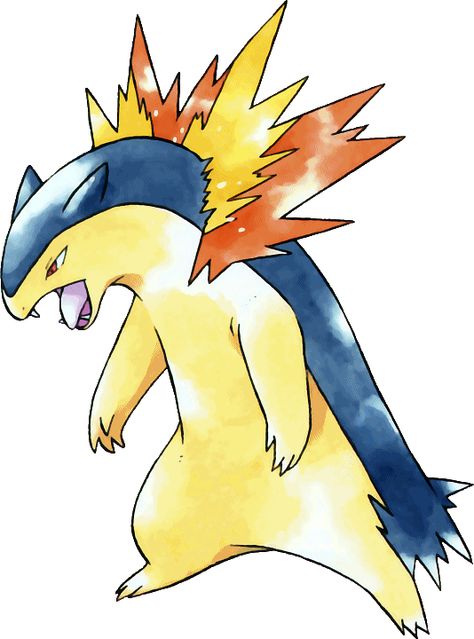 157 Typhlosion. Typhlosion Tattoo, Typhlosion Art, Border Tattoo, Pokemon Painting, Pokemon Tattoo, Pokemon Coloring Pages, Pokemon Coloring, Pokémon Master, My Pokemon