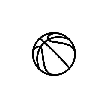 Minimal Basketball Tattoo, Basketball Aesthetic Logo, Basketball Instagram Highlight Icon, Logo Sports Design, Basketball Icon Aesthetic, Basketball App Icon, University Branding, Play Illustration, Basketball Logo Design