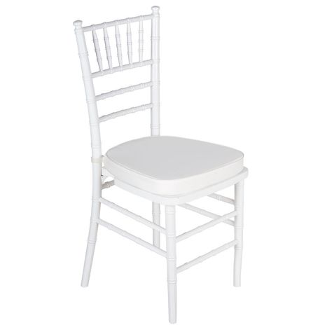 Chiavari White Tiffany Chair, Chair White, Wedding Essentials, Stools, Dining Chairs, Furniture, White, Home Decor, Home Décor