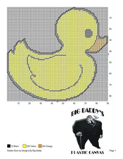 Rubber Duck WH Doll Furniture Patterns, Easter Canvas, Duck Pattern, Canvas Projects, Plastic Canvas Crafts, Rubber Ducky, Canvas Crafts, Craft Sale, Plastic Canvas Patterns