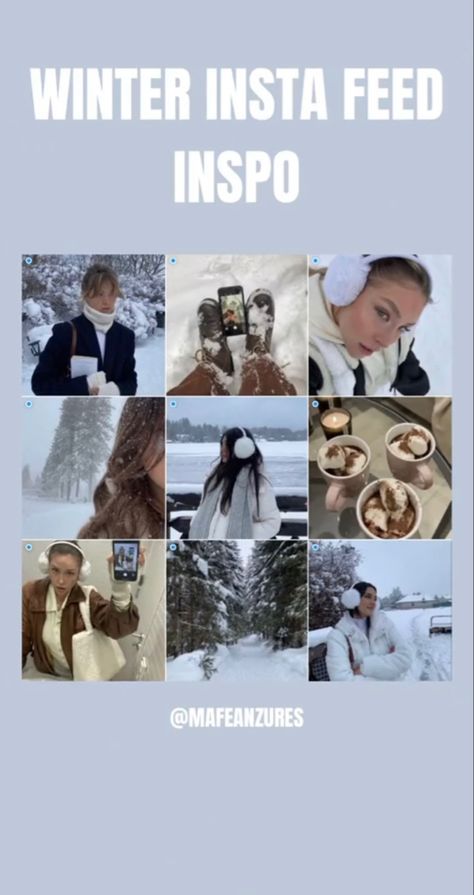 #instagramfeed #poseideas Winter Instagram Feed, Instagram Feed Organizer, Best Instagram Feeds, Instagram Feed Planner, Winter Instagram, Instagram Graphic, Insta Feed, Instagram Feed, Finland