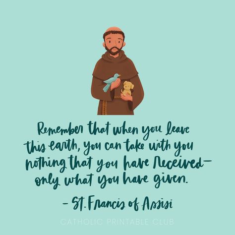 Happy feast of St. Francis of Assisi, also known as the patron saint I call upon when I’m terrified of the bugs I stumble upon 😆 The prayer I say while holding my breath “St. Francis, please help me!” Anyone else have some St. Francis stories? 😂 Share your favorite St. Francis of Assisi quote in the comments! #stfrancisofassisi #saintquotes #catholiccreative #catholicmom #catholickids #catholicprintables #liturgicalliving St Francis Of Assisi Quotes, Francis Of Assisi Quotes, Happy Feast, Saint Francis Of Assisi, Collateral Beauty, St Francis Of Assisi, Catholic Kids, Saint Quotes, Francis Of Assisi