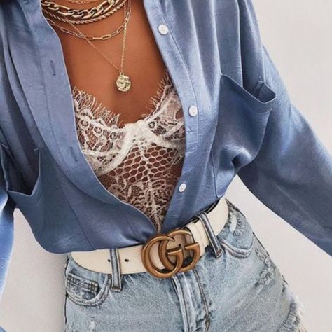 What To Wear with Bralette? 33 Ideas & Tips - ljanestyle Lace Bra Under Button Up Outfit, Styling Bralettes Outfits, Bralettes Outfits Casual, High Waisted Slacks, Silk Bralette, Brunch Outfits, Bralette Outfit, Strappy Bralette, Bohemian Blouses