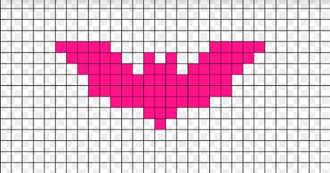 Pixel Art Without Black, Pixel Art Easy Small Cute, Pink Perler Bead Patterns, Bat Pixel Art, Pixel Art Tiny, Scene Pixel Art, Y2k Pixel Art, Emo Pixel Art, Small Pixel Art Pattern