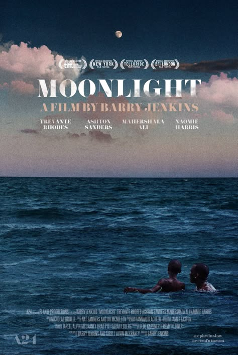 Moonlight 2016, Barry Jenkins, Indie Movie Posters, Best Movie Posters, Indie Movies, I Love Cinema, Posters For Room, Dorm Posters, Movie Prints