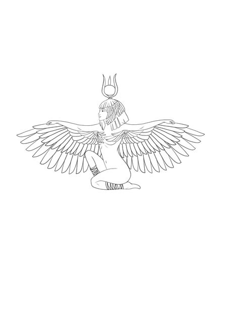 Egyptian Goddess Tattoo Design, Hyroglyphics Tattoo Ancient Egypt, Eygptain Tattoos Design, Cleopatra Tattoo Design, Ancient Egypt Tattoo, Queen Nefertiti Tattoo, Egyptian Goddess Tattoo, Egyptian Queen Tattoos, Hieroglyphics Tattoo