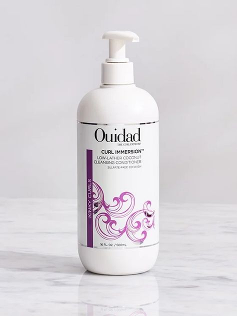 Curl Immersion™ Low-Lather Coconut Cleansing Conditioner Ouidad Products, Curly Girl Products, Curl Shampoo, Girl Products, Cleansing Conditioner, Curl Types, Shampoo For Curly Hair, Coconut Oil Uses, Long Beautiful Hair