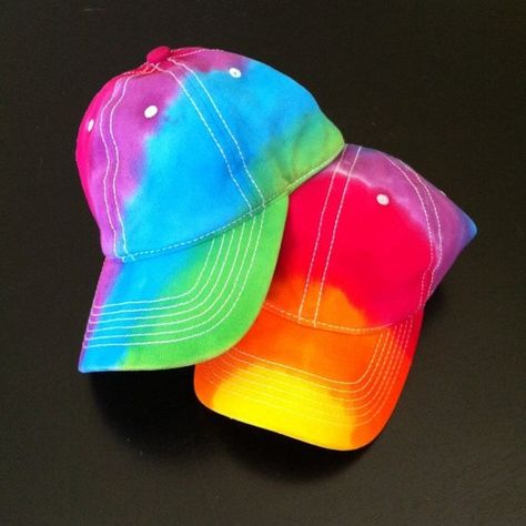 BASEBALL+CAP+Tie+Dye+Baseball+Cap+Hat+by+LivingYoungDesigns Tie Dye Patterns Diy, Tie Dye Hat, Hot Season, Tie Dye Crafts, How To Tie Dye, Tie Dye Diy, Camping Crafts, Tie Dye Patterns, Beach Pool