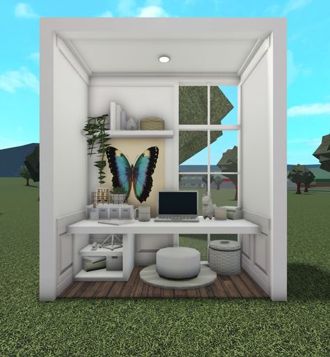 2x4 Bloxburg Bedroom, 2x2 Office Ideas Bloxburg, 3x3 Room Ideas Bloxburg, 3x3 Office Ideas Bloxburg, Empty Space Ideas Bloxburg, 3x3 Room Ideas, Bloxburg Vanity Ideas, Bloxburg Desk Ideas, Bloxburg Empty Space Ideas