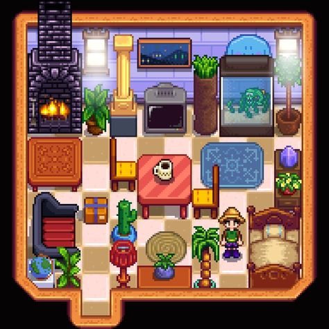 Cabin Design, Stardew Valley, Design Modern, Modern Design, Cabin, Design