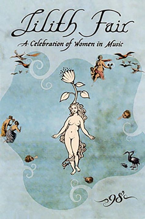 It was a time when promoters were telling women in music: “You can’t put two women on the same bill. People won’t come.” 90s Lookbook, Lilith Fair, Fair Poster, Sarah Mclachlan, 20 Year Anniversary, Blog Challenge, Oral History, Women In Music, High Fidelity