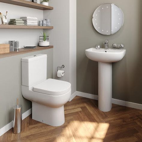 Space Saving Toilet, Toilet Basin, Small Bathroom Suites, Walk In Shower Enclosures, Square Pan, Modern Toilet, Ideal Bathrooms, Quadrant Shower Enclosures, Make Do