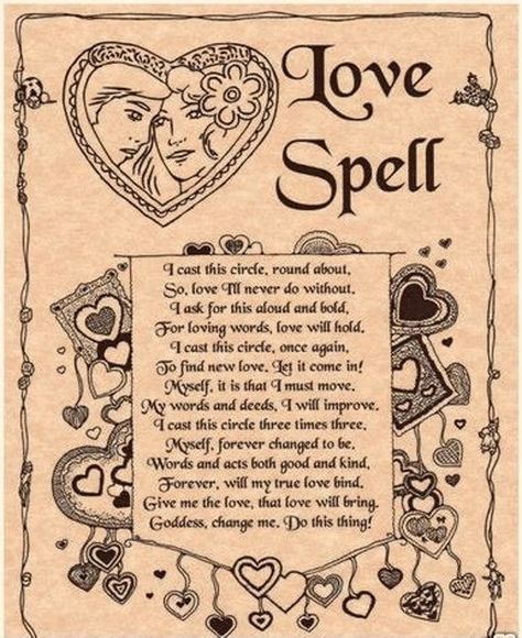 Real Witchcraft, Wicca Love Spell, Witchcraft Love, Witchcraft Love Spells, Love Spell Chant, Real Spells, Free Love Spells, Real Love Spells, Witchcraft Spells For Beginners