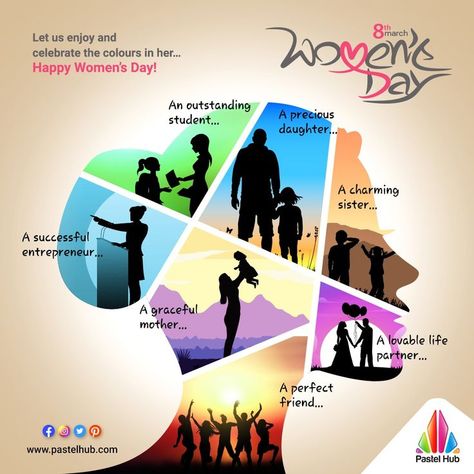 Womens Day Posters Graphic Design, Women's Day Creative Ads, Hotel Marketing Design, Happy Womens, Copy Ads, Education Banner, Education Poster Design, Happy Woman Day, Women Day