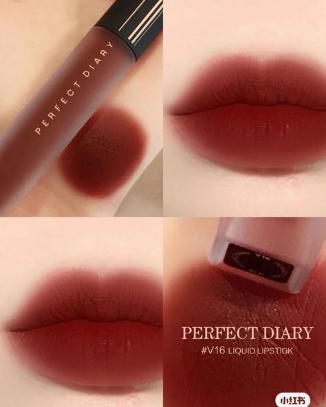 Lip Tint Korean, Red Lip Tint, Alat Makeup, Makeup Accesories, Lip Makeup Tutorial, Eye Makeup Pictures, Japanese Makeup, Pinterest Makeup, Fancy Makeup