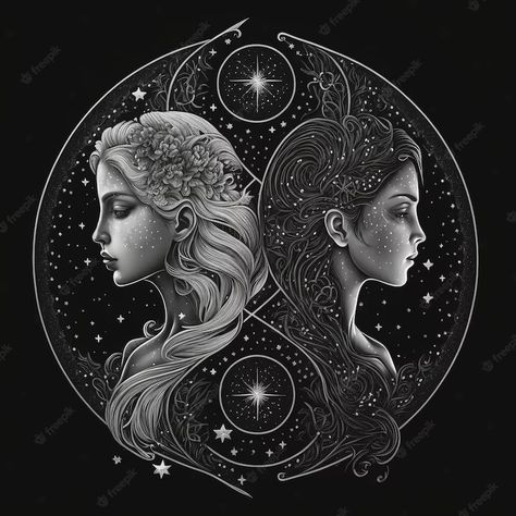 Gemini Astrology Art, Zodiac Gemini Art, Zodiac Sign Wallpaper, Wallpaper Square, About Gemini, Gemini Wallpaper, Sign Wallpaper, Gemini Art, Gemini Zodiac Sign