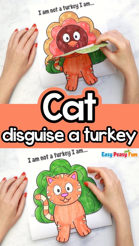 Love animal crafts for kids? Get ready for a Thanksgiving full of creativity and fun with the Disguise a Turkey as a Cat Printable Template. This unique turkey craft, perfect for Thanksgiving crafts for kids and fall crafts, offers an entertaining turkey disguise project idea and template that will keep little ones engaged and excited. Among Us Turkey In Disguise, Turkey Disguise Project Cat, Cat Turkey Disguise, Disguise A Turkey Cat, Disguise A Turkey Ideas Kids, Koala Printable, Turkey In Disguise, Turkey Template, Disguise A Turkey